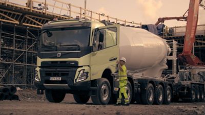 Volvo Trucks recommended trucks for building & construction transport.