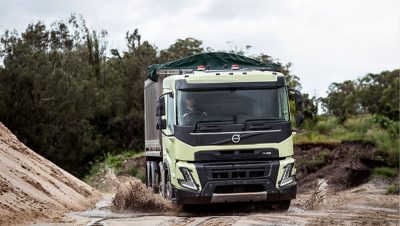 Volvo VMX driving off-road