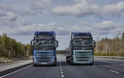 Waterstofvrachtwagen Volvo Trucks