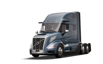 Front-side view of a Volvo VNL