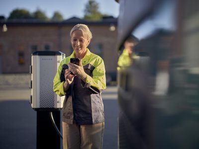 Volvo Open Charge helps electrify transport assignments