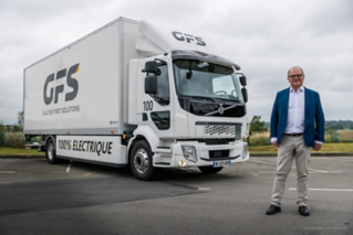 Remise des clés du Volvo FL électrique à GFS, Volvo Truck Center Cesson-Sévigné, le 23 juin 2021, Photo © Jean-Marie LIOT - www.jmliot.com