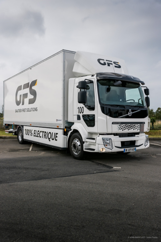 Remise des clés du Volvo FL électrique à GFS, Volvo Truck Center Cesson-Sévigné, le 23 juin 2021, Photo © Jean-Marie LIOT - www.jmliot.com