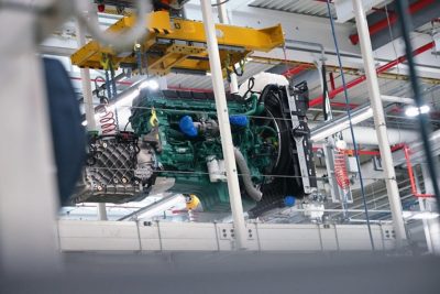 La production dans les usines Volvo Trucks redémarre