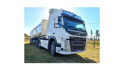 Volvo + Batea Cormetal (semi 2+1) Vuelco Trasero