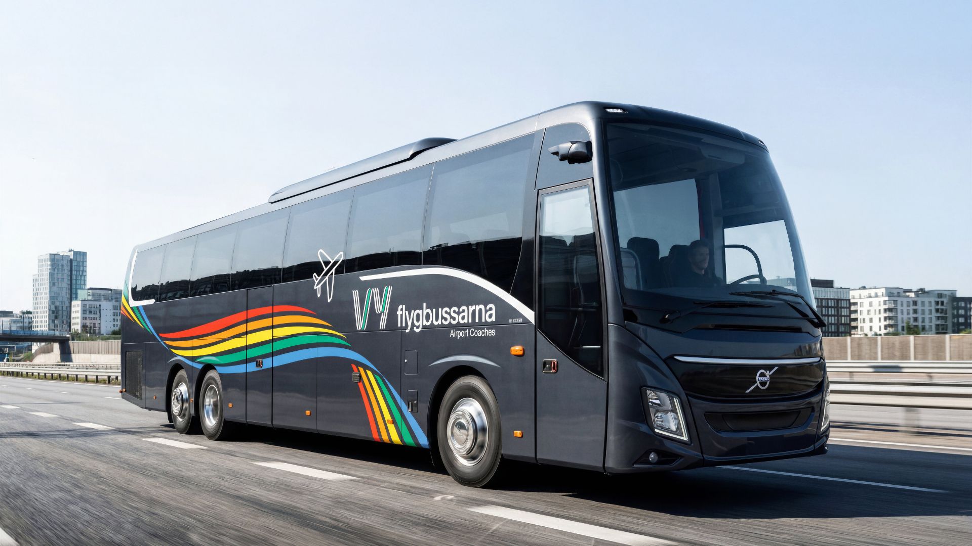 Vy Volvo Bus for Airport services