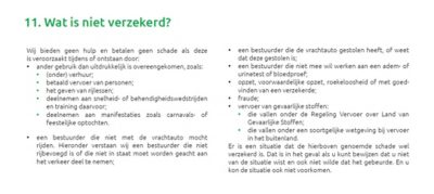 Schade veroorzaakt tijdens het rijden met mobiele telefoon in de hand
