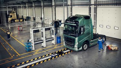 Volvo Trucks FH16 Werkstatt