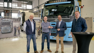 Wheeltainer reçoit trois Volvo FM Electric pour le transport de conteneurs au Havre