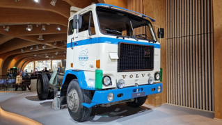 De Volvo F88 uit 1965 is een icoon uit die tijd